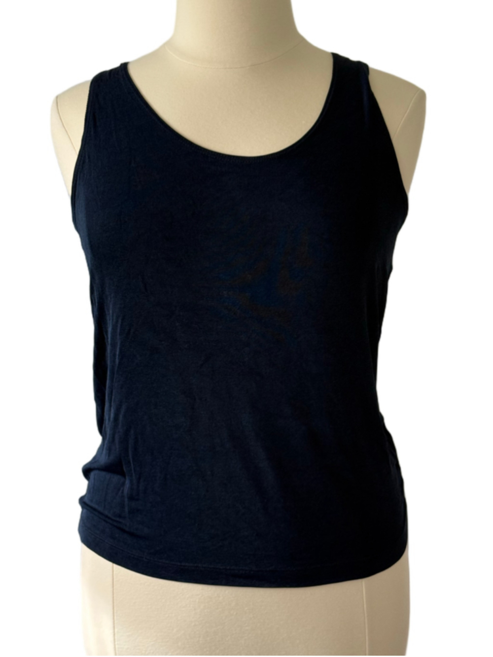 Chico's Design Navy Tank Top Size 16 (Chico’s sz 3)